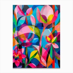 Abstract Floral Painting 1 Canvas Print