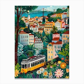 Lisbon Tram Leinwandbild