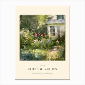 Flower Symphony Cottage Garden Poster 10 Canvas Print