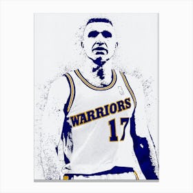 Chris Mullin Golden State Warriors Canvas Print