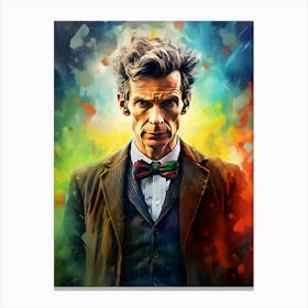 The Doctor Doctor Who Movie Painting Canvas Print