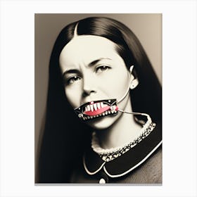 Silenced Canvas Print