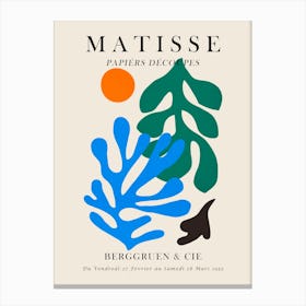 Floral matisse 14 Canvas Print