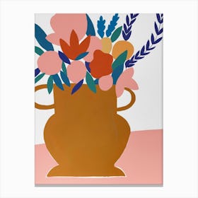 Bouquet Colourful Canvas Print