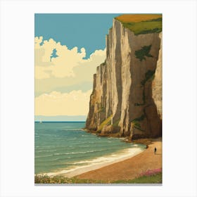 Cliffs Of Dover 1 Canvas Print