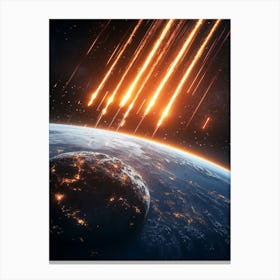 Spaceships And Rockets Canvas Print