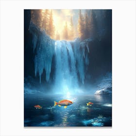 Fantasy Waterfall 3 Canvas Print