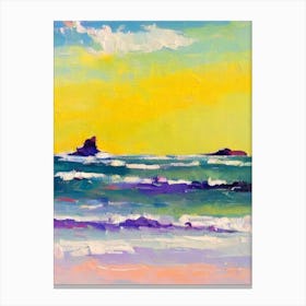 Rodas Beach, Cies Islands, Spain Bright Abstract Canvas Print