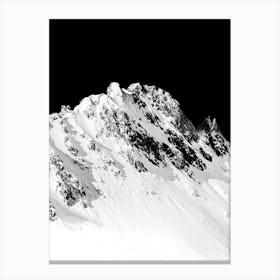 Snowy Mountain 2 Canvas Print