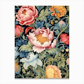 Floral Wallpaper 51 Canvas Print