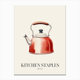 Kitchen Staples Kettle 2 Canvas Print