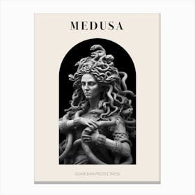 Medusa, Greek Mythology Poster Canvas Print