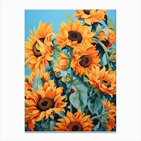 Sunflowers 91 Canvas Print