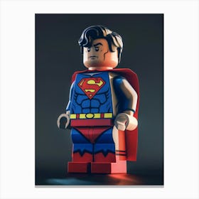 Lego Superman 1 Canvas Print