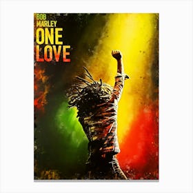 bob marley One Love Canvas Print