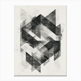 Geometric Minimalist Poster Canvas Print