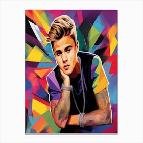Justin Bieber 6 Canvas Print