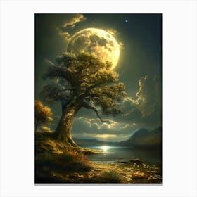 Full Moon 4 Canvas Print