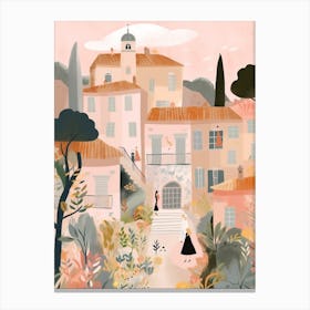 Spoleto, Italy Illustration Canvas Print