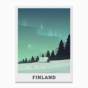 Finland Travel Canvas Print