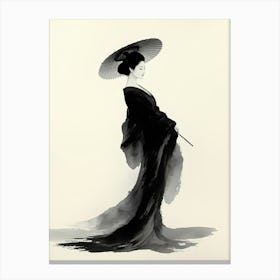 Geisha 2 Canvas Print