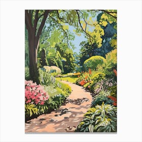 Holland Park Gardens London Parks Garden 2 Painting Canvas Print