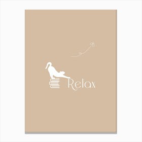 Relax Cat - Natural life Canvas Print
