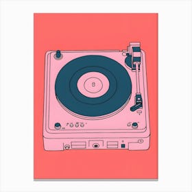 Turntable Canvas Print Canvas Print