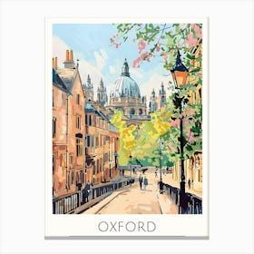 Oxford City Canvas Print