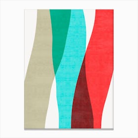 Colorful abstract shapes 29 Canvas Print