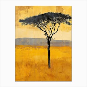 African Tree Canvas Print