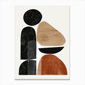 Amsterdam Stone Park Bauhaus Minimalist Canvas Print