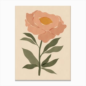 Peony 01 Canvas Print