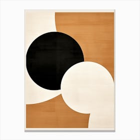 Monochrome Frohnleiten Geometric Tranquility Canvas Print