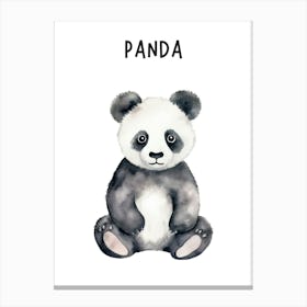 Panda Canvas Print