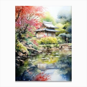 The Garden Of Morning Calm South Korea 6 Canvas Print