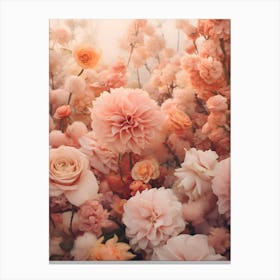 Pink Roses Canvas Print