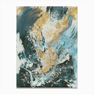 Crushed Canvas Print