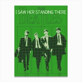 I Saw Her Standing There The Beatles Canvas Print