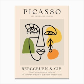 Picasso 2 Canvas Print