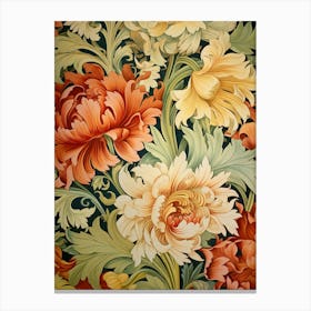 Floral Wallpaper 327 Canvas Print