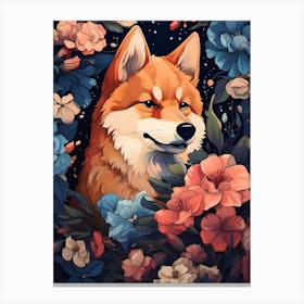 Shiba Inu Canvas Print