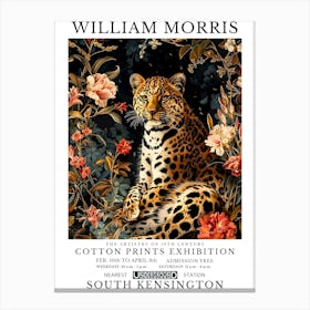 William Morris Exhibition Animals Series 41 Canvas Print