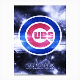 Chicago Cubs Poster Canvas Print