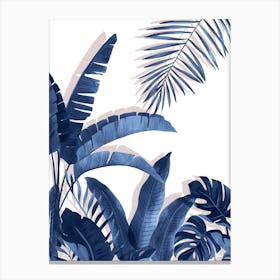 Tropical Blues Canvas Print
