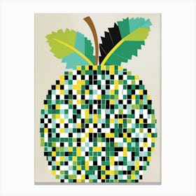 Mosaic Apple 1 Canvas Print