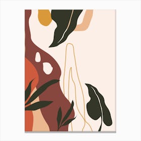 112.Modern boho art, cohesive Canvas Print