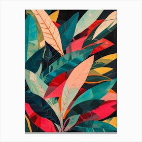 Tropical Leaves 119 Canvas Print