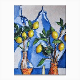 Lemon Classic Fruit Canvas Print