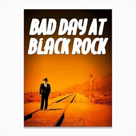 Bad Day At Black Rock (1955) Canvas Print